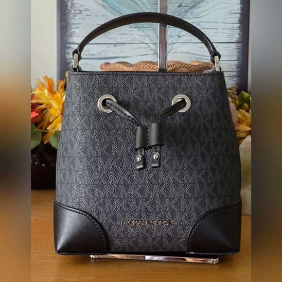 Michael Kors Charcoal and Black Mini Bag - Picture 1 of 11